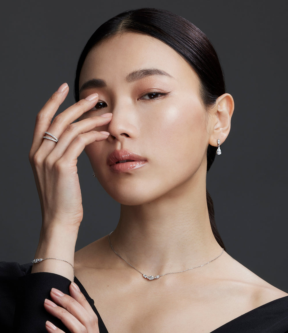 Arc Marquise Necklace