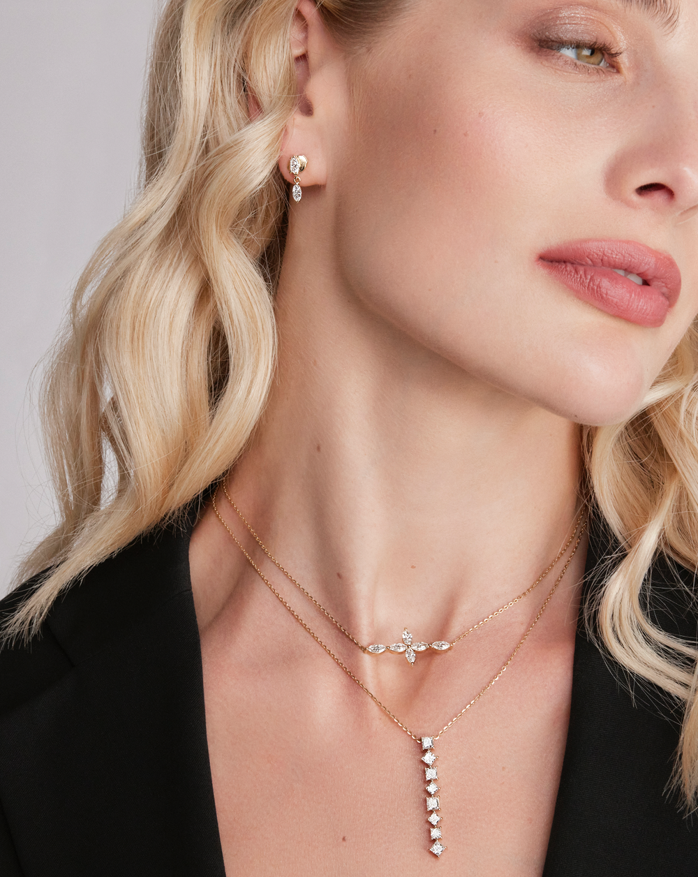 One & Only Princess Vertical Bar Necklace
