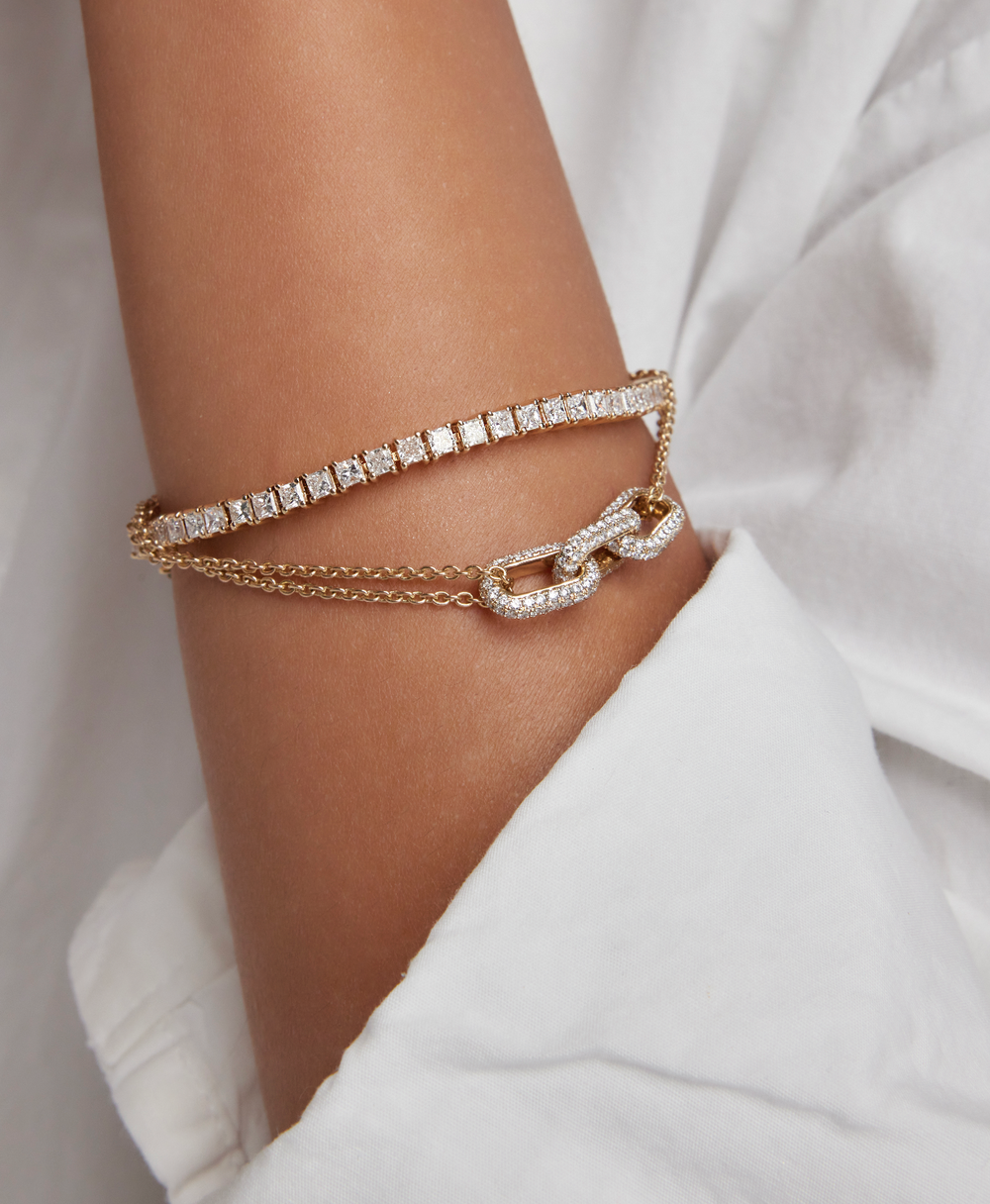 Kizuna Double Chain Bracelet