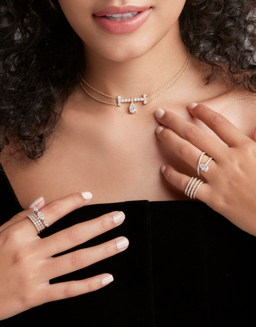 One & Only Double Chain Chocker Small