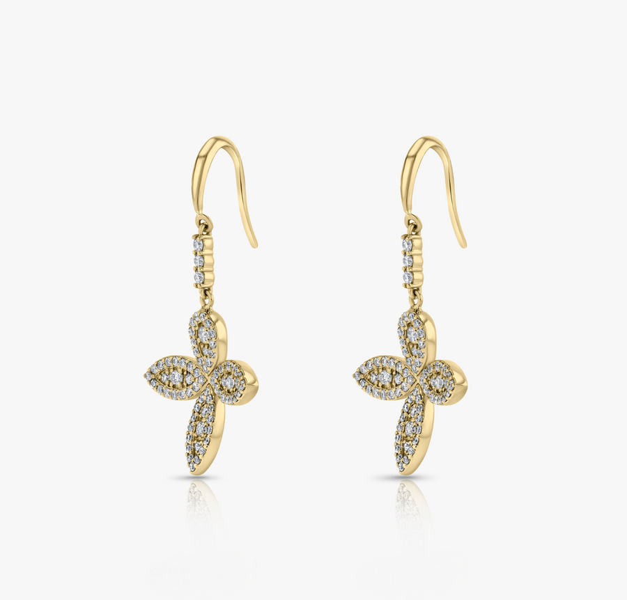 Flora Diamond Earrings