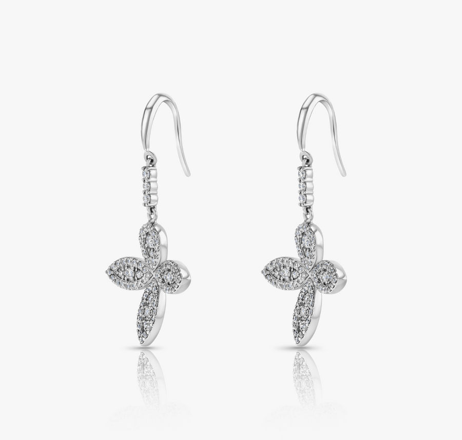 Flora Diamond Earrings